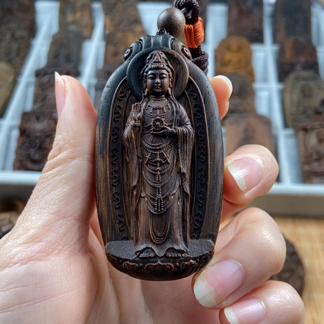 香榧木心***芽庄观音菩萨