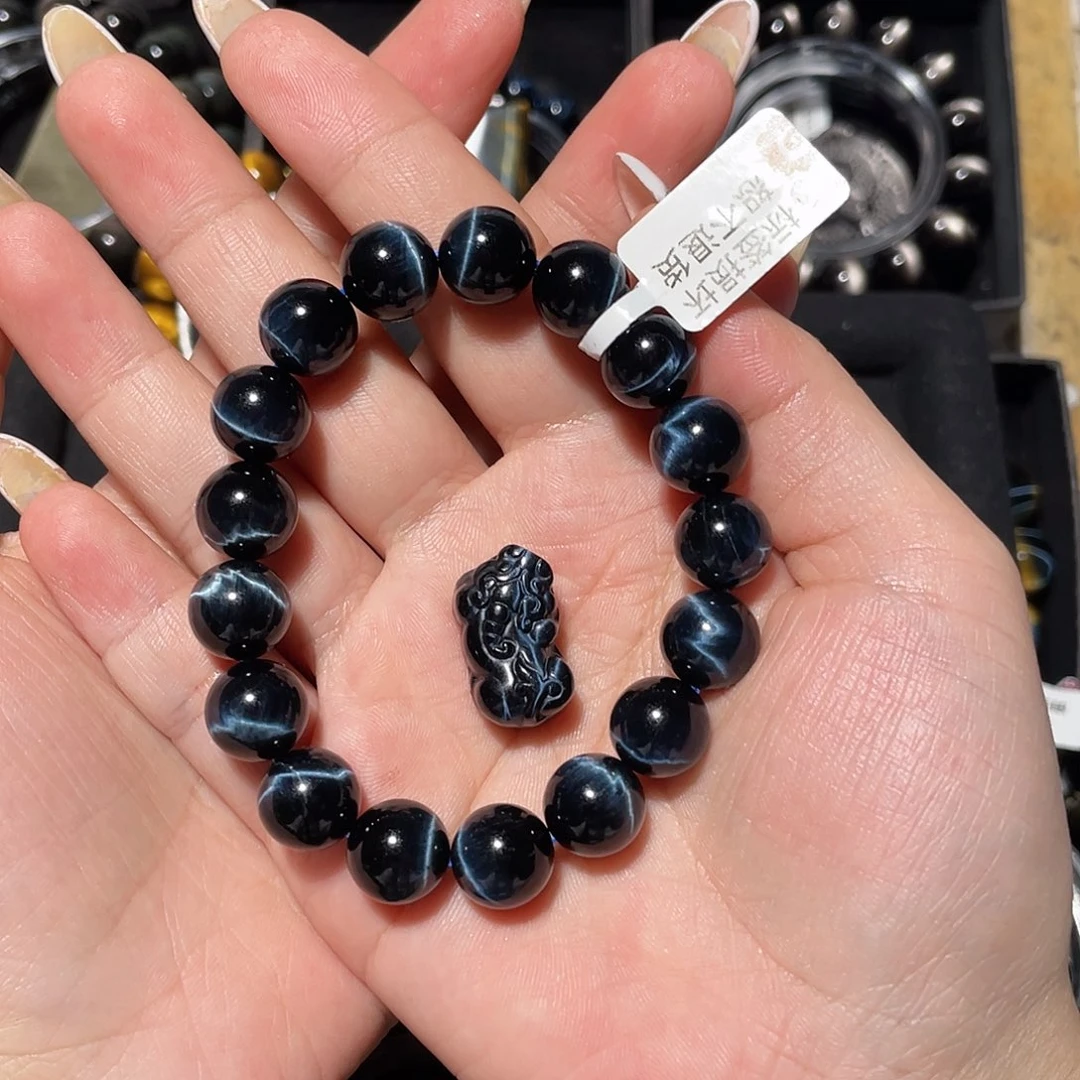 E***l木变石（虎睛石）未镶嵌手链
