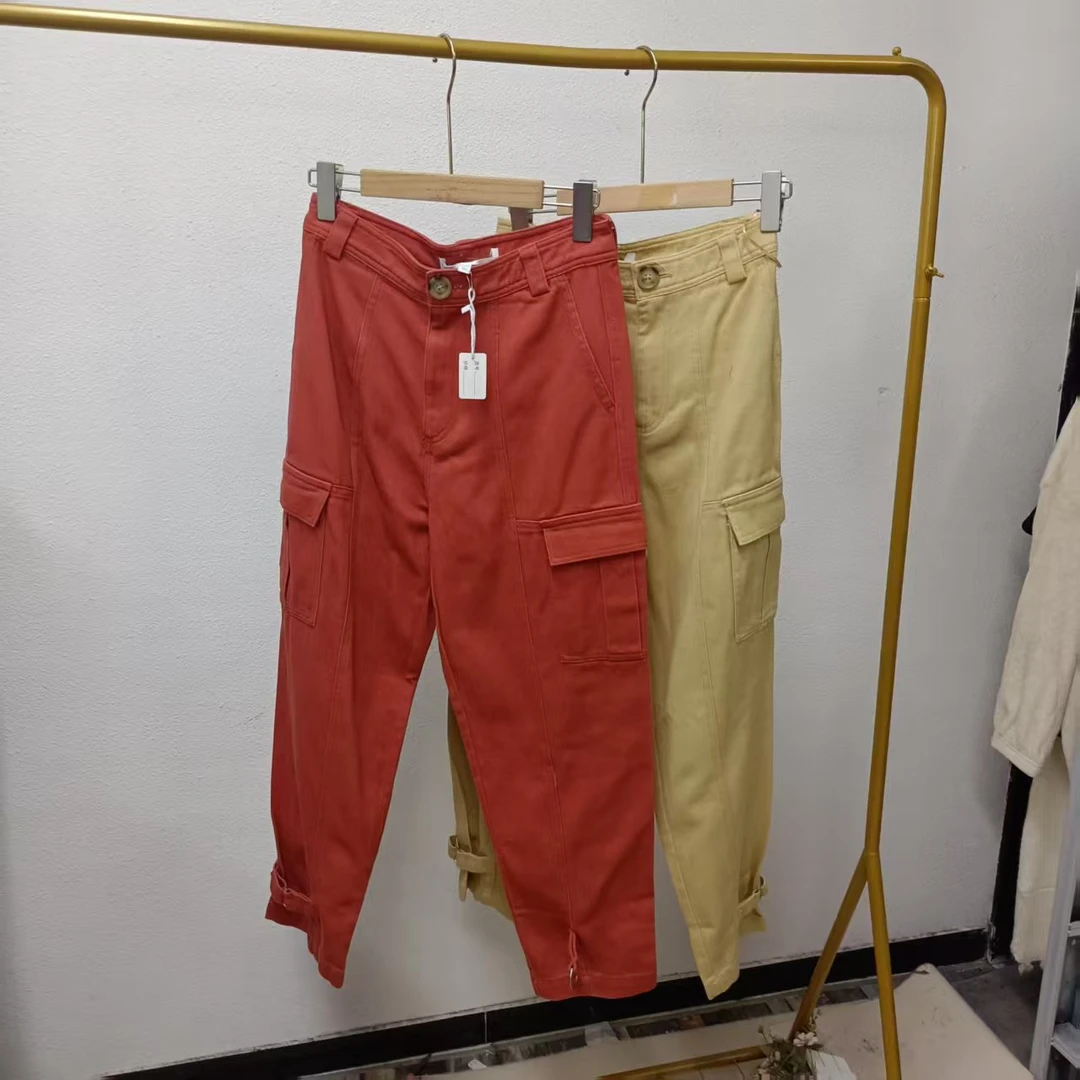 唯琳剪标   8仓B2-12-3997款   U家工装个性休闲裤