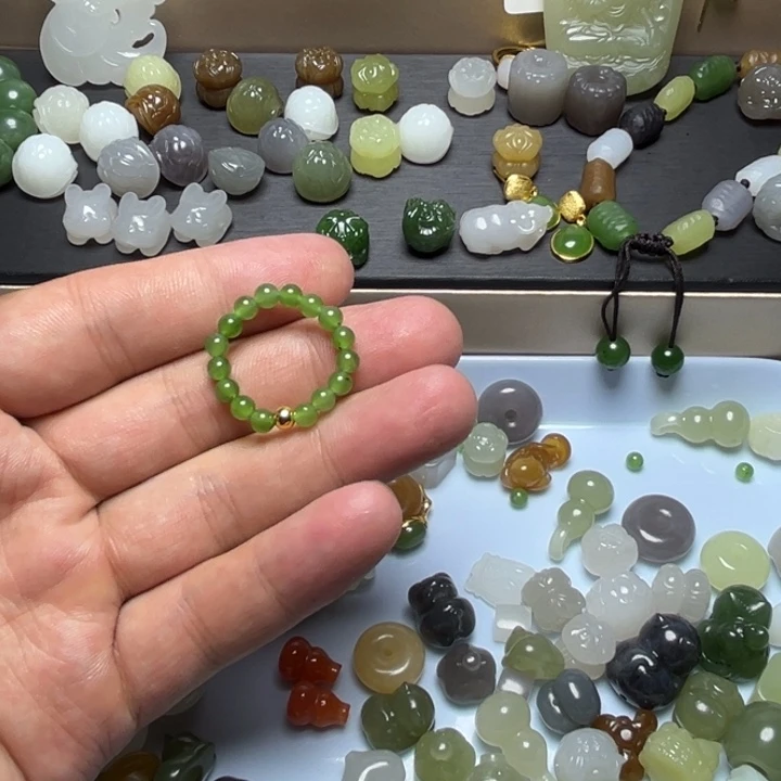 木***木手链未镶嵌和田玉