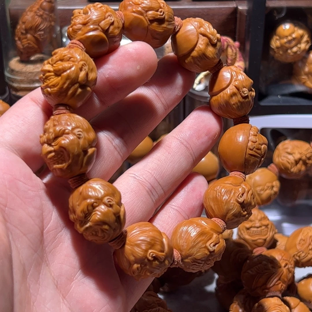 武***哥橄榄核手串/手链手工经典恶僧