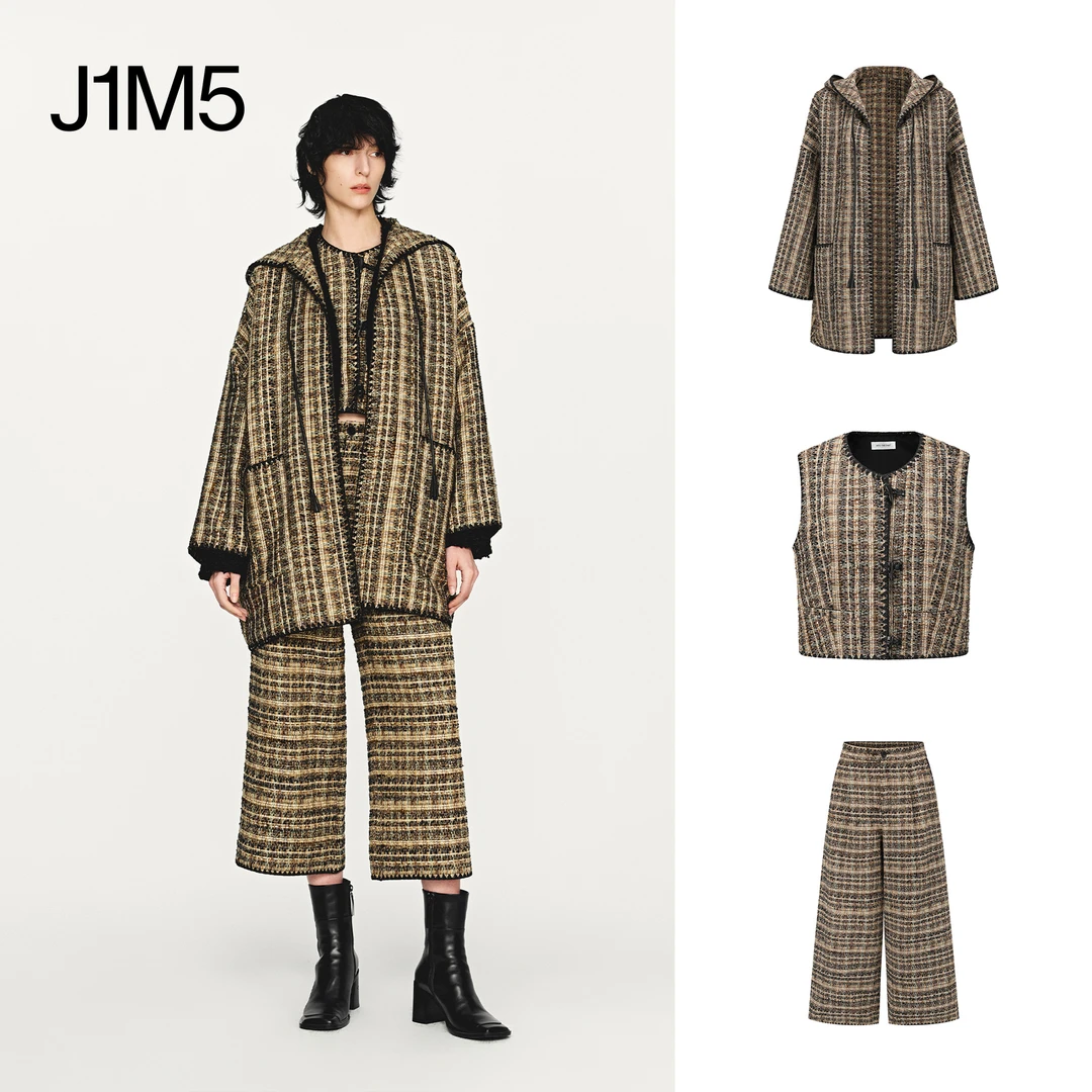 J1M5买手店 INTO THE EAST 25秋冬 牛角扣马甲/连帽外套/直筒裤