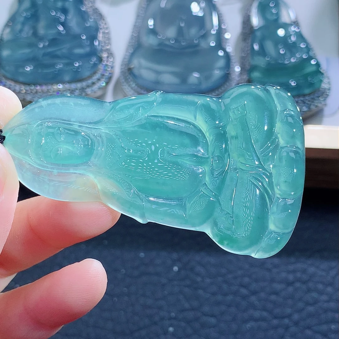 未镶嵌挂件翡翠翡翠