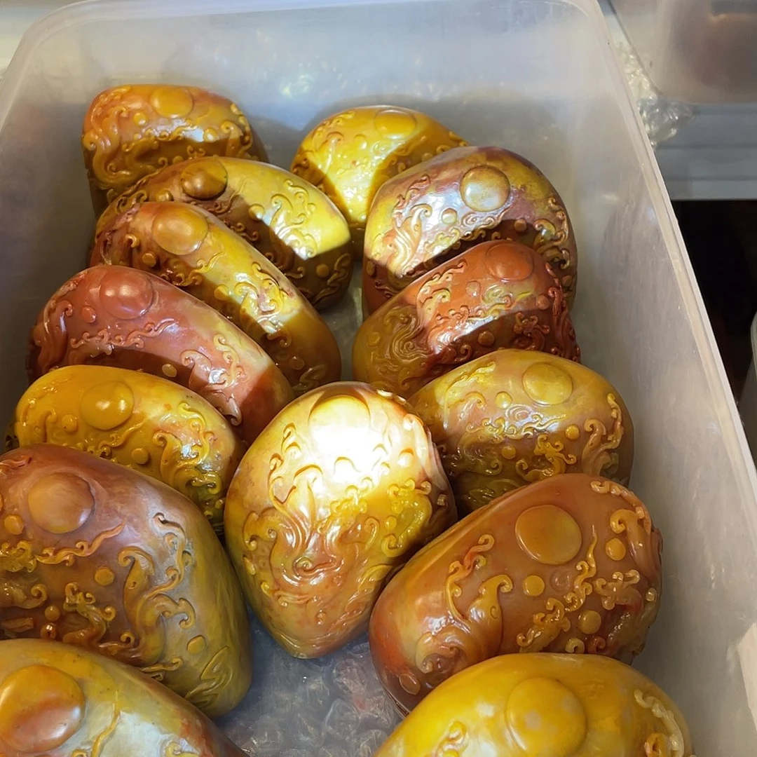 寿山石天**北寿山石老挝石批发