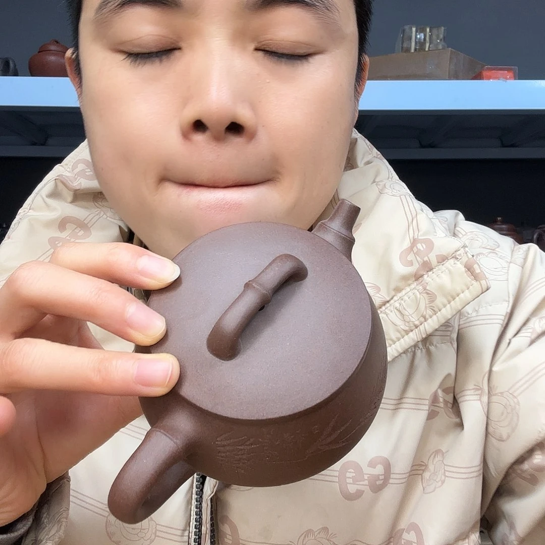 紫砂茶壶民间手艺人全手工制作