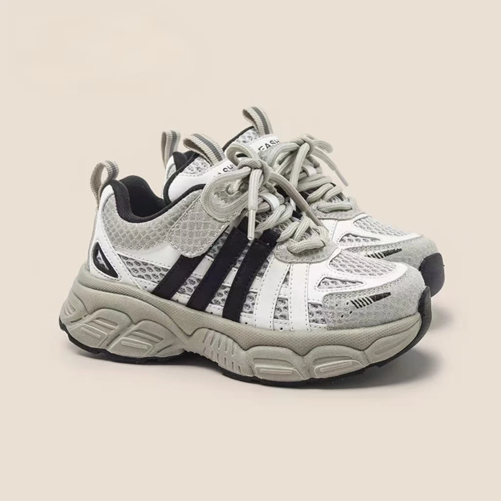 28798春季潮牌百搭儿童时尚休闲运动老爹鞋