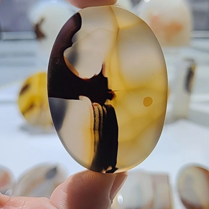 玛瑙/玉髓未镶嵌吊坠(不含链) 54号