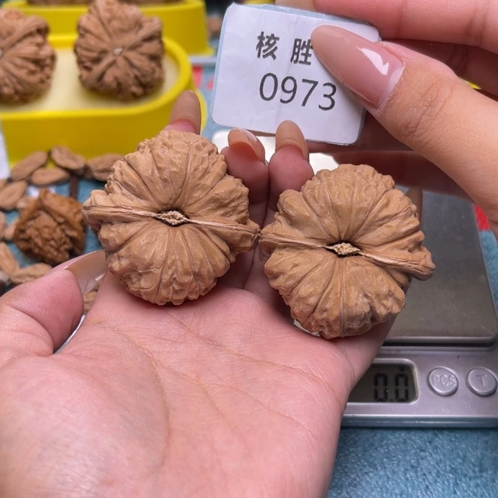 文玩核桃把件南瓜墩46.0973