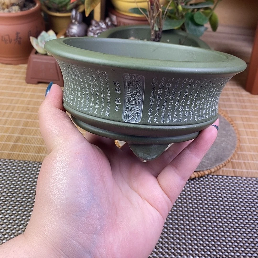 宜兴紫砂精品花盆
