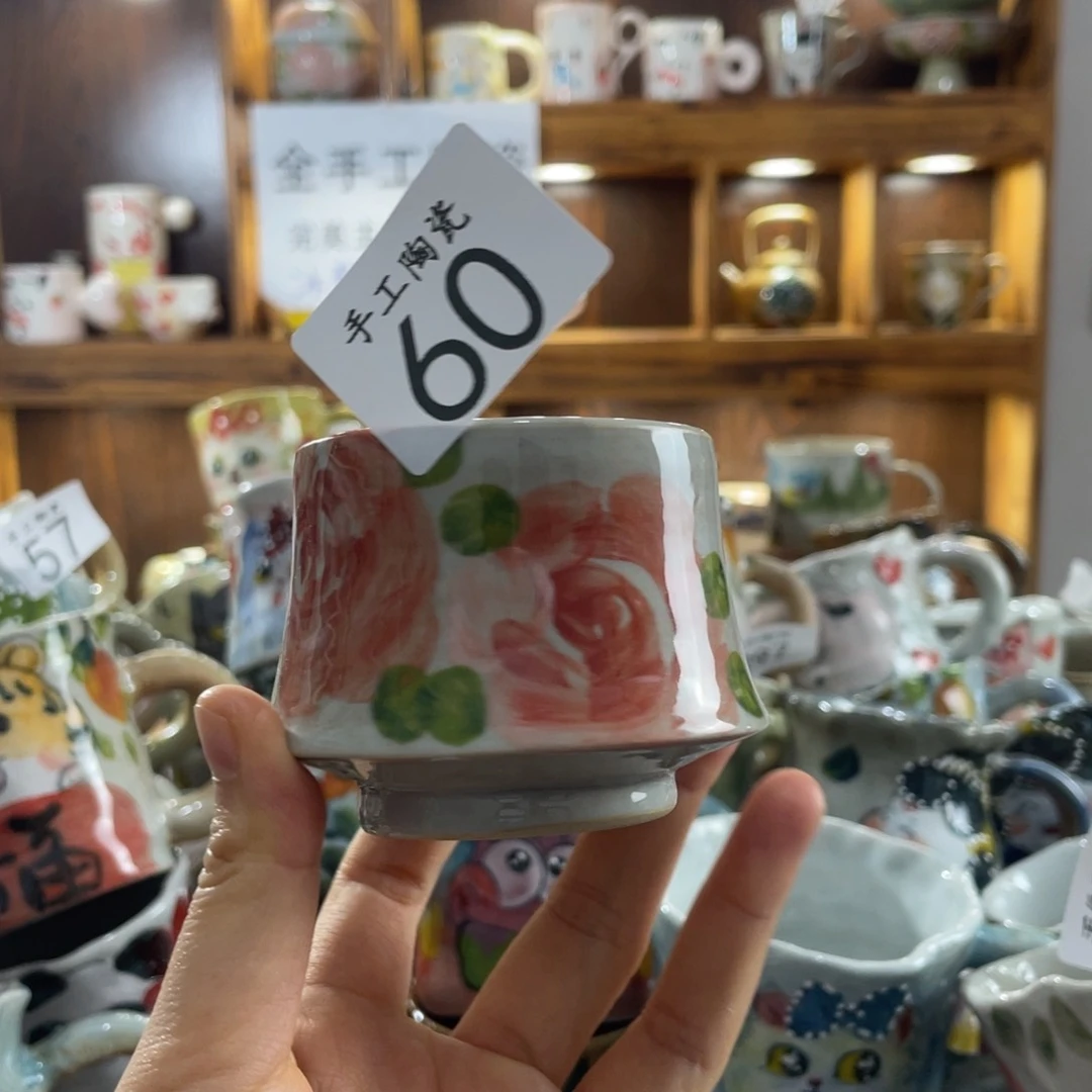 景德镇手工陶瓷杯子60