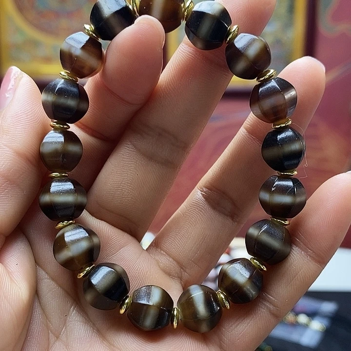 玛瑙/玉髓合金颈饰