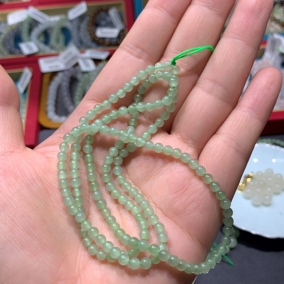 未镶嵌手串和田玉卡4晴水锁骨链多圈手链