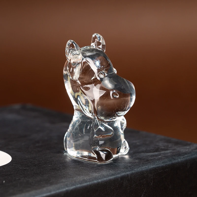 L623 透明生肖牛装饰摆件创意现代工艺品创意摆件家居装饰摆件