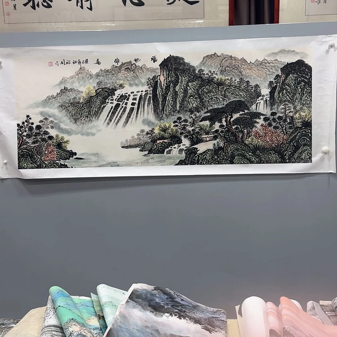 国画国画作品多次入选