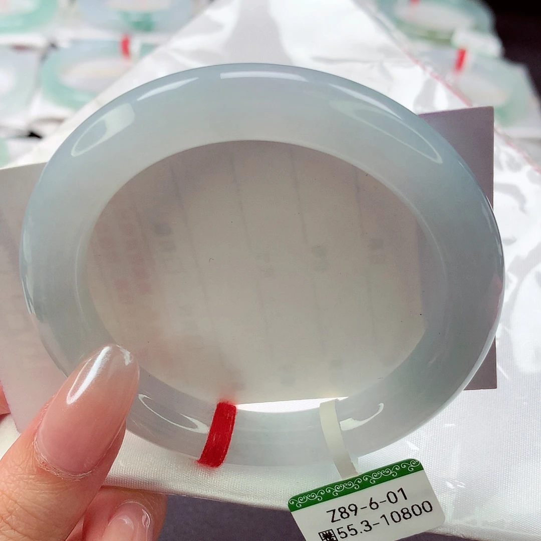 翡翠未镶嵌手镯缅甸天然a货翡翠手镯