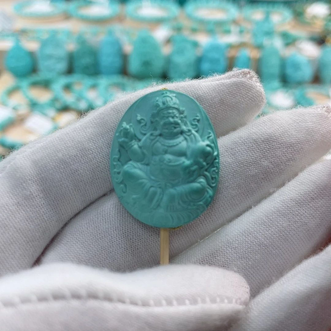 绿松石珠宝奇石未镶嵌