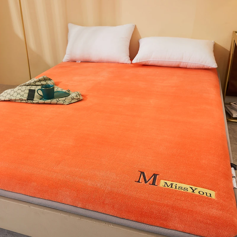 双面用羊毛床垫软垫家用床褥子加厚保暖榻榻米床垫子学生宿舍单人