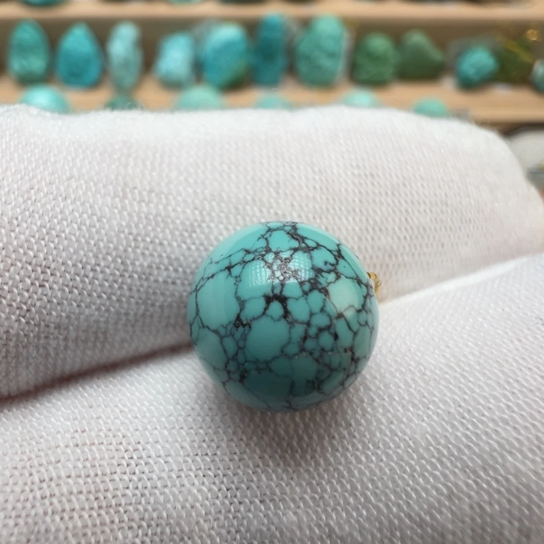 绿松石未镶嵌配饰10.3