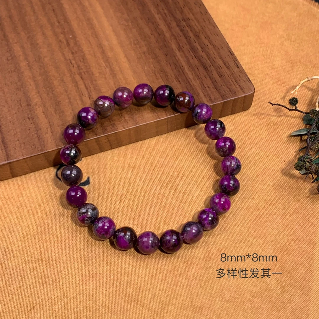 潮生石丨舒俱来圆珠手串8mm*8mm/多样性发其一/C01920