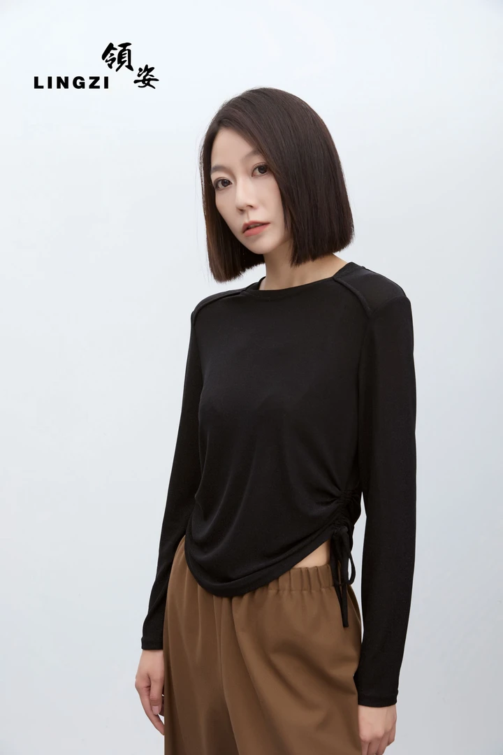 秋季修身质感小衫