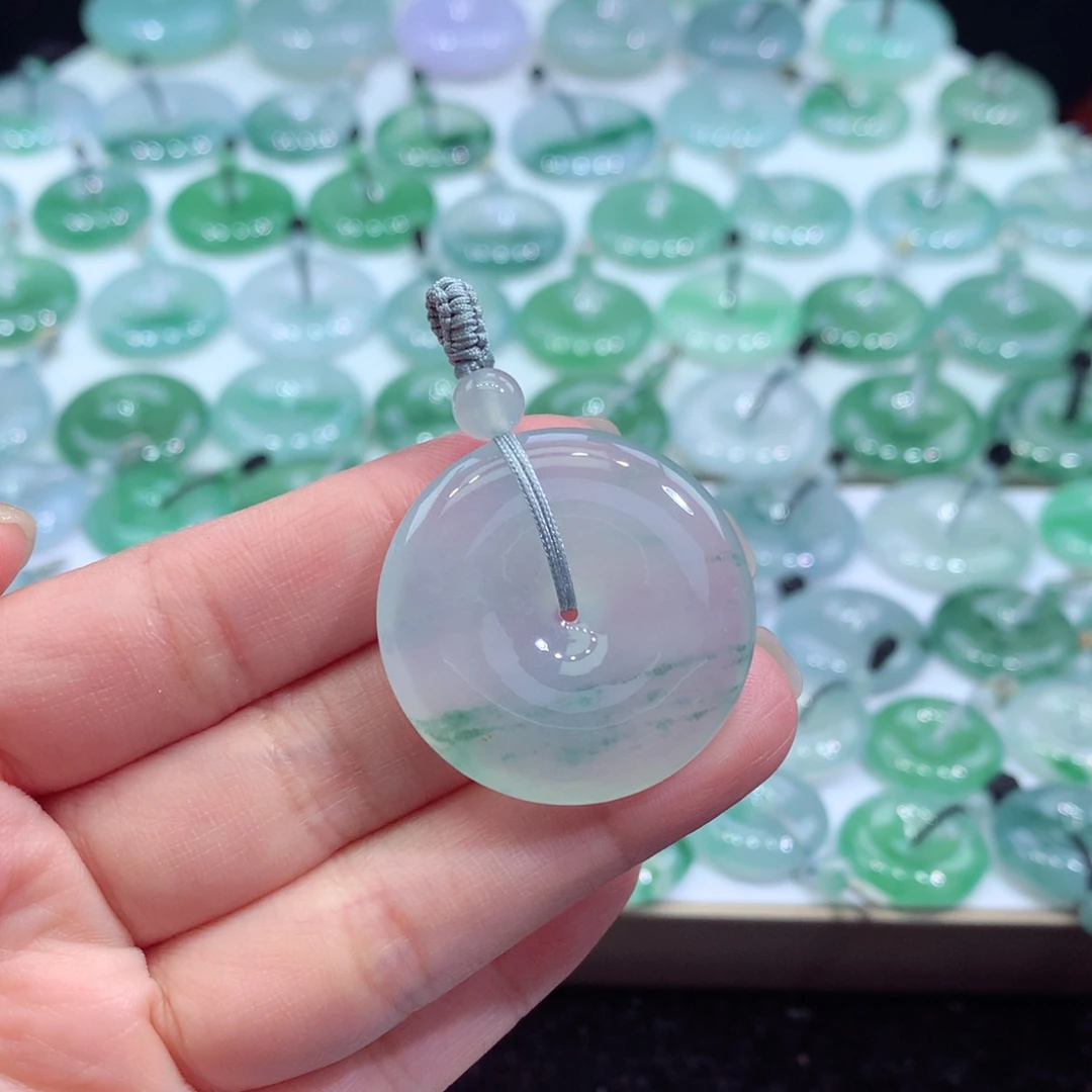 颈饰未镶嵌翡翠37尺寸32*5.9