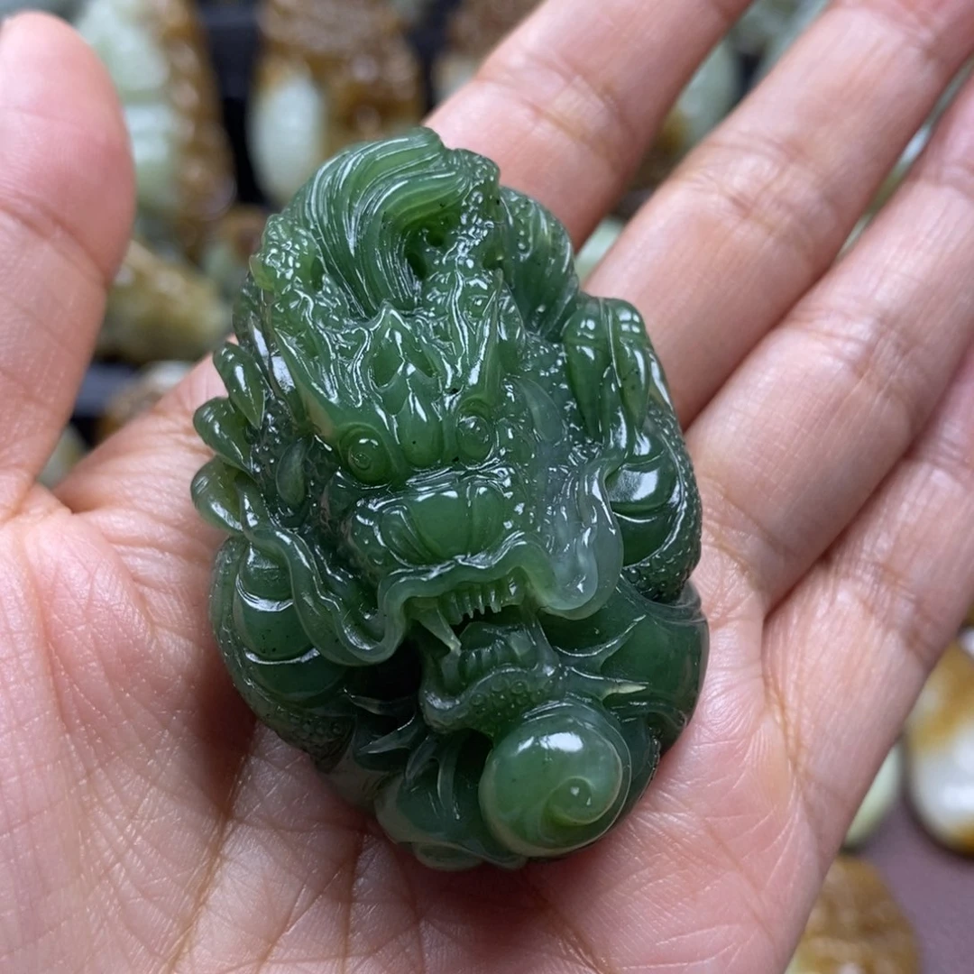 吊坠(不含链)未镶嵌和田玉（糖玉）