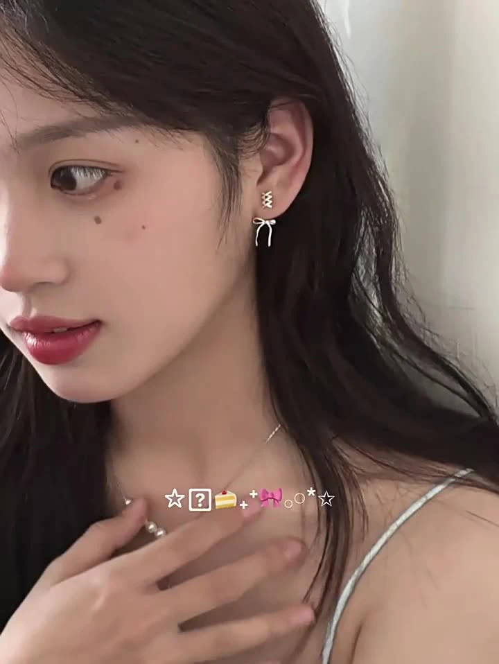 无耳洞轻奢磁吸耳饰耳夹高级感头发饰品个性时尚ins风