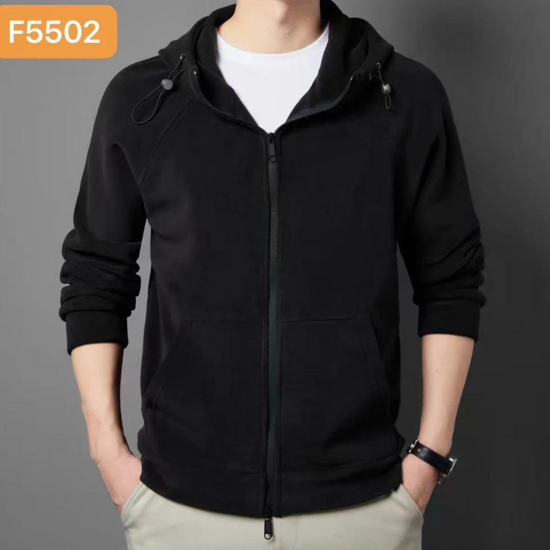 男士百搭休闲秋冬季摇粒绒舒适保暖外套丹姐推荐