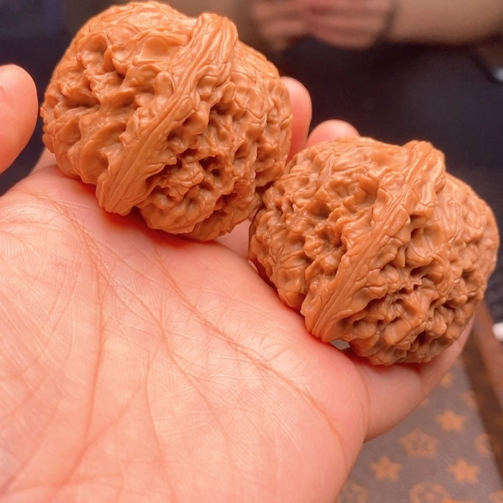 文玩核桃把件球疆45尺