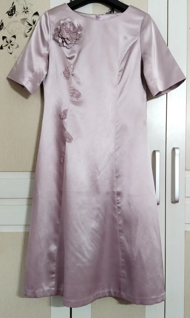 高端妈妈装婚宴礼服结婚喜婆婆高贵大气参加婚礼夏季连衣裙女