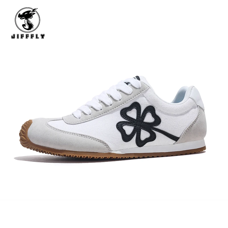 Jifffly春夏季经典德训鞋薄款男女同款透气时尚百搭内增高休闲鞋