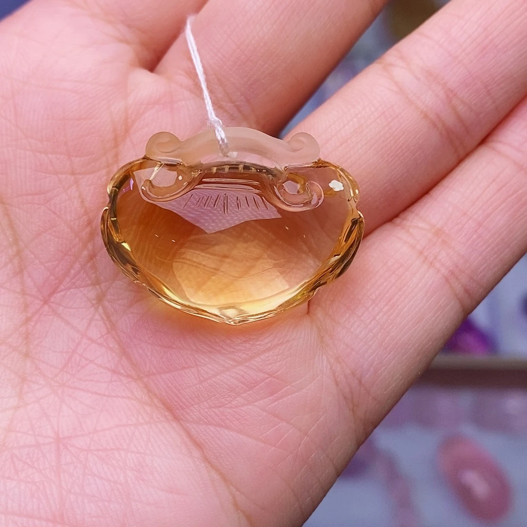 水晶未镶嵌吊坠(赠链)