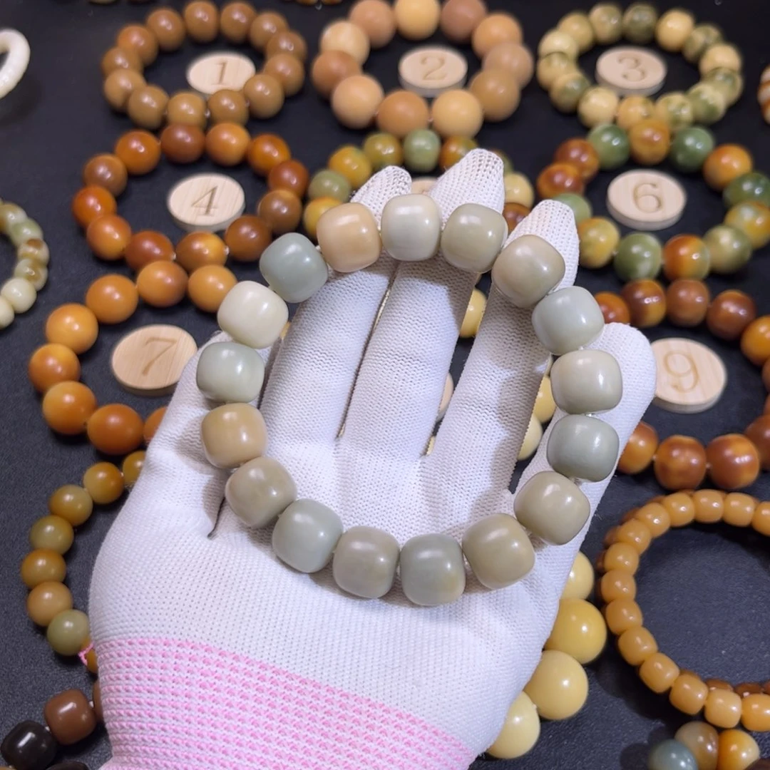 菩提根/象牙果手串微瑕827