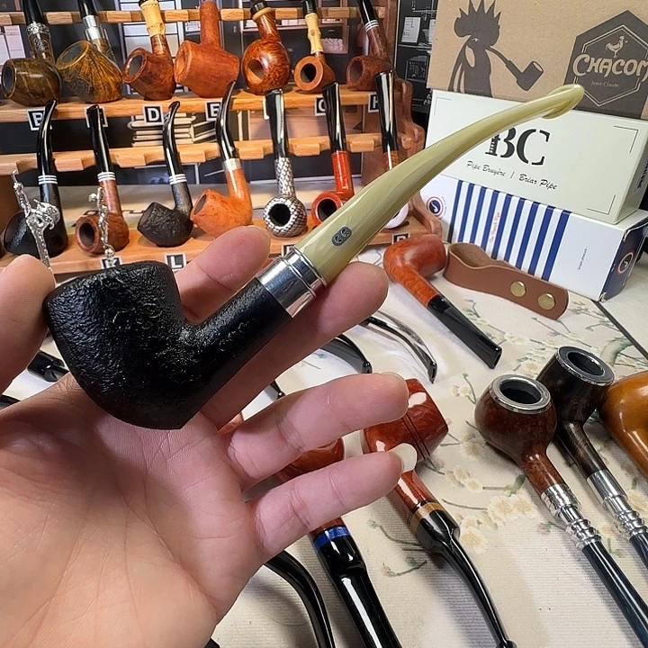 今***息石楠木烟斗 一物一图