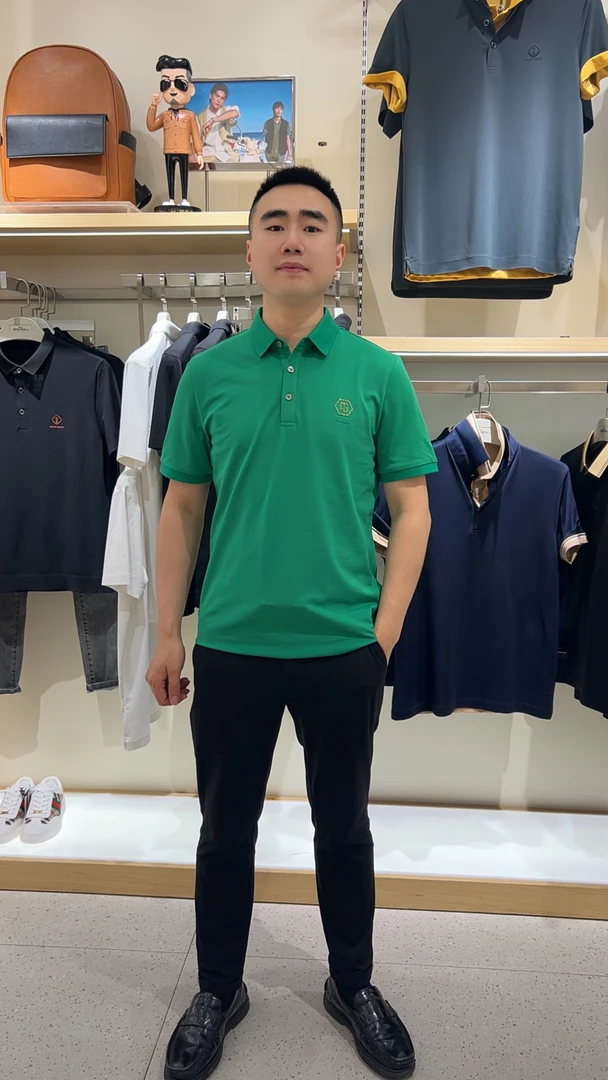 实体店好品质专柜男士短袖体恤POLO衫