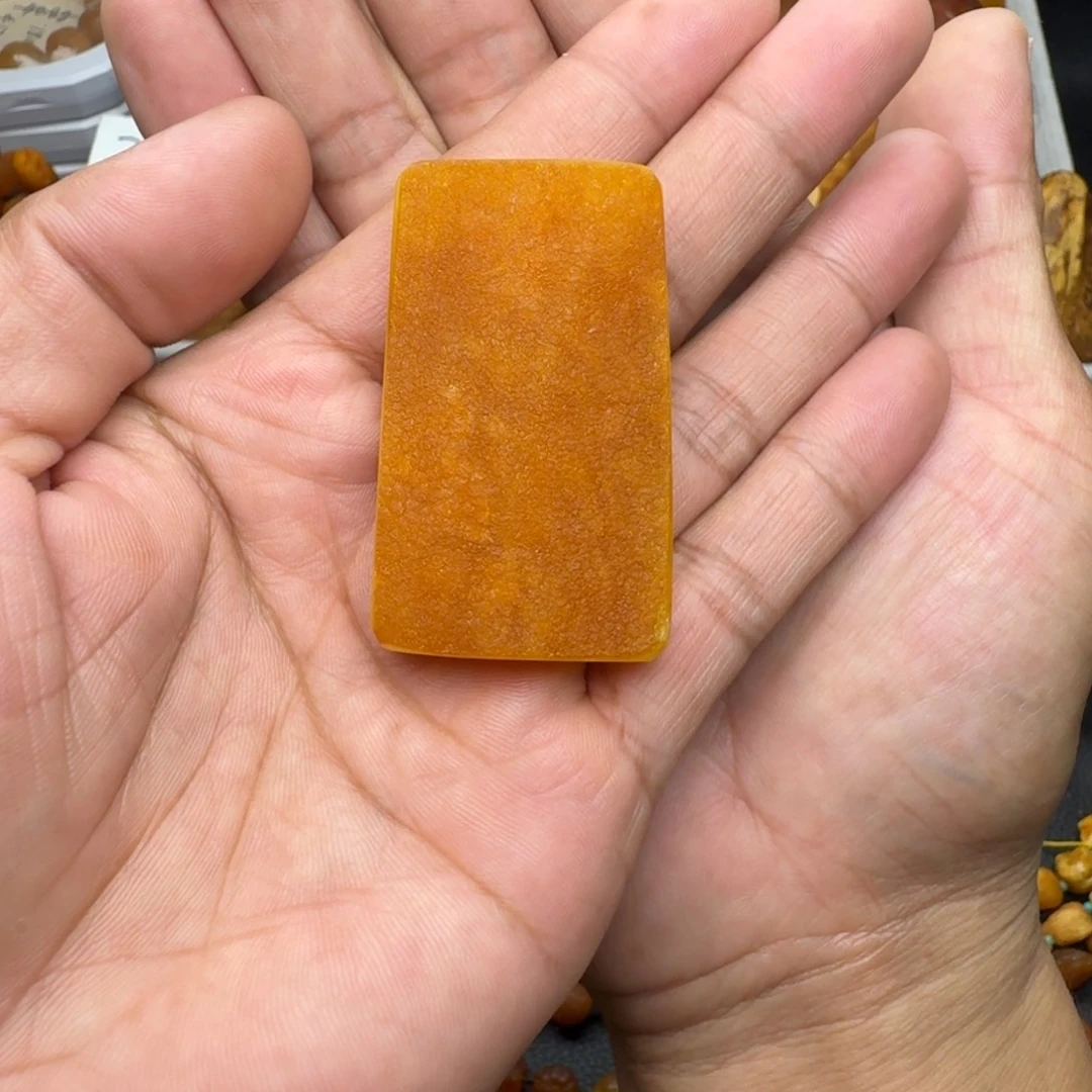 琥珀未镶嵌珠宝奇石天然蜜蜡吊坠