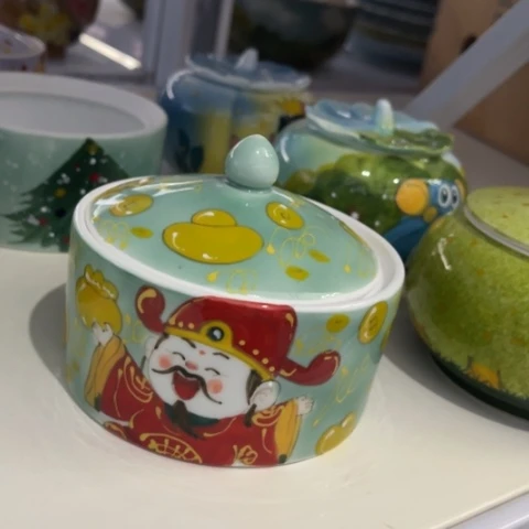 炉景德镇釉下手绘陶瓷