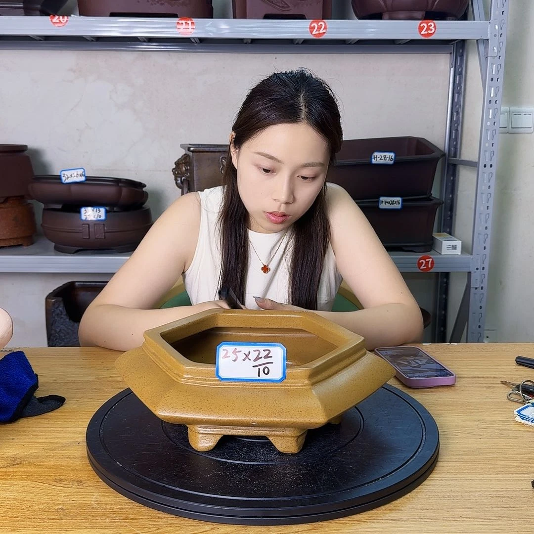 紫砂花盆紫砂花盆