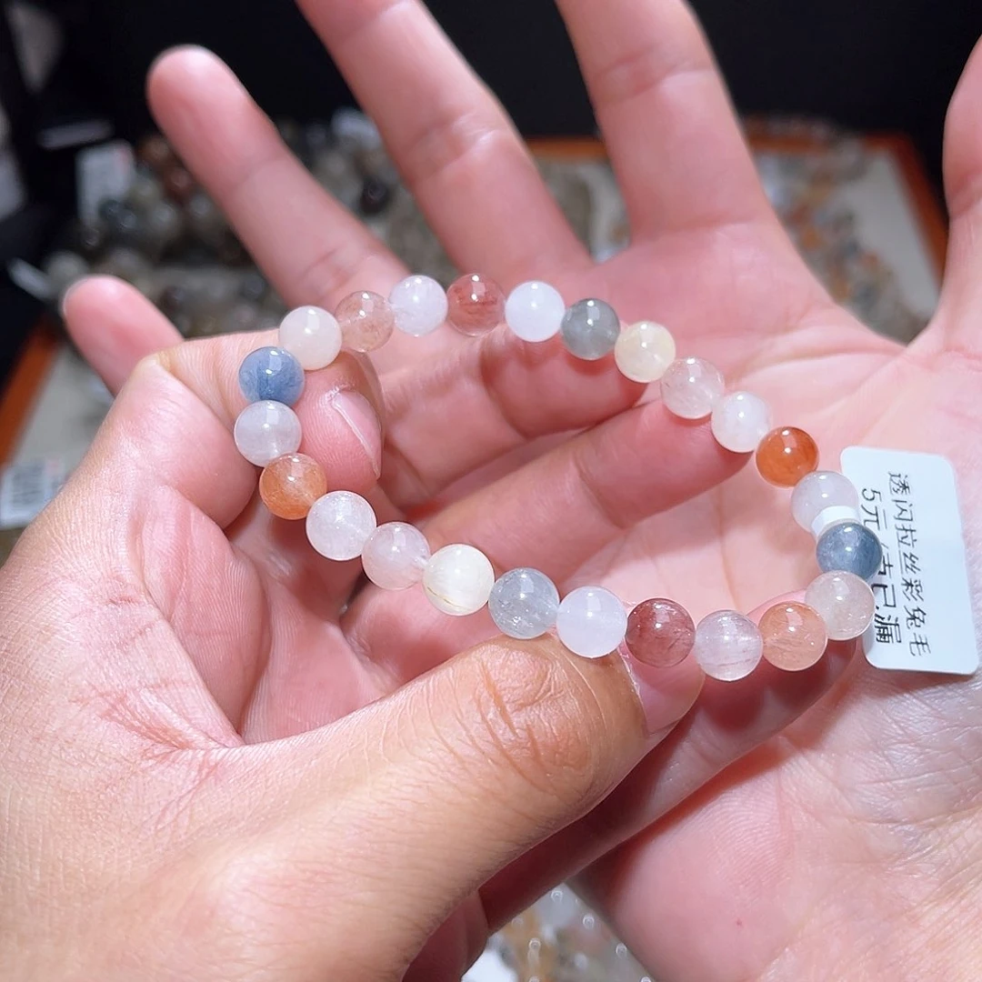 水晶手链未镶嵌314号主图手串  7+