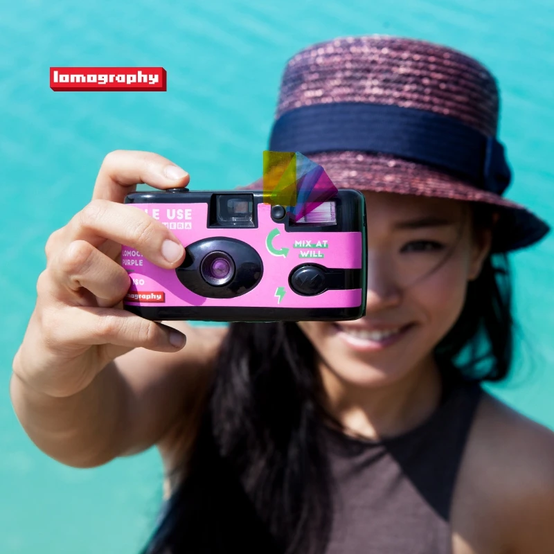 Lomography乐魔 Simple Use 易拍胶片相机 内置胶卷可重复上卷135