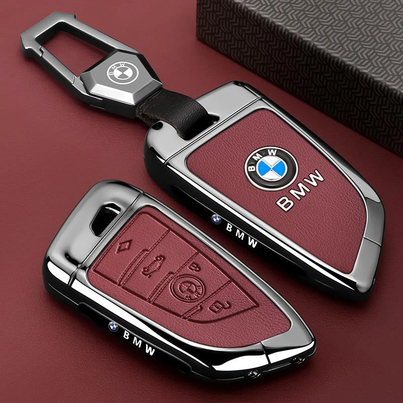 宝马钥匙套3系5系X3五530车X5刀锋x1汽车x6男士i3金属扣IX3保护壳