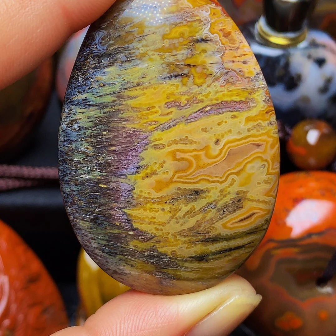 未镶嵌颈饰玛瑙/玉髓挣****猬