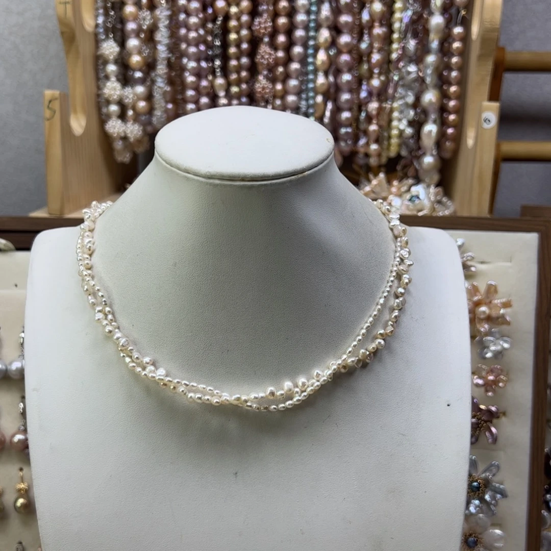 手绳淡水珍珠合金