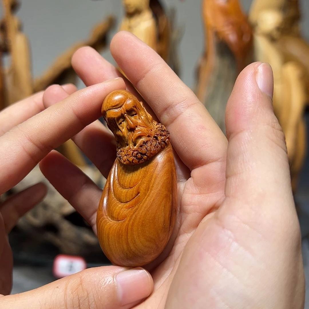 柏木（崖柏）崖柏木手把件摆件