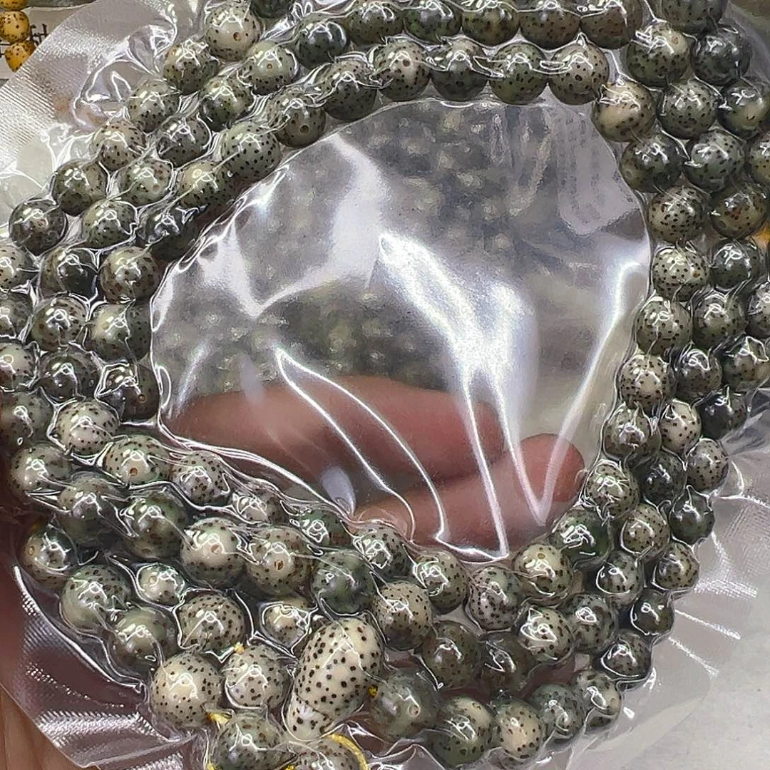 手串星月菩提7灭火星月菩提108-9左右龙蛋
