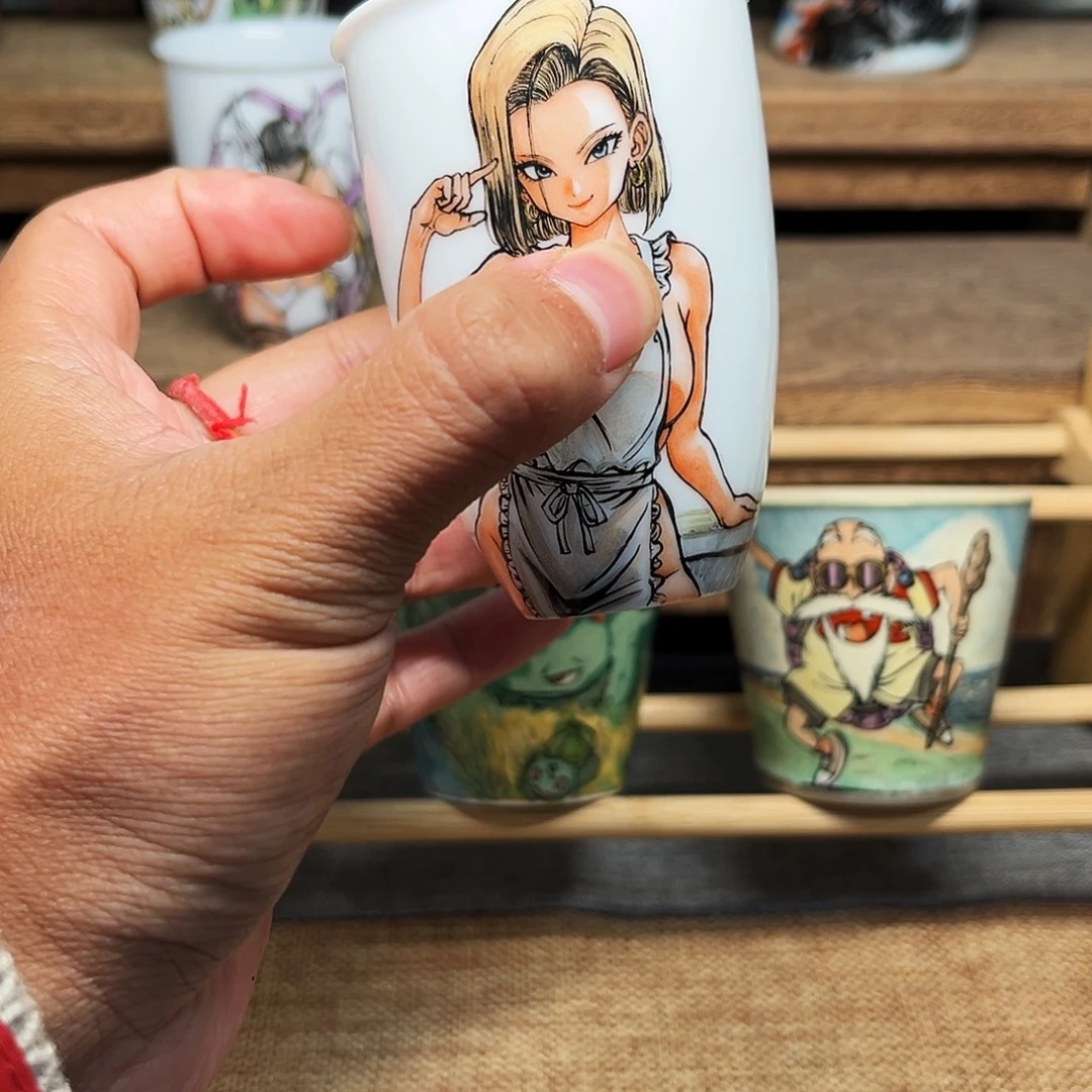 景德镇陶瓷手绘主人杯