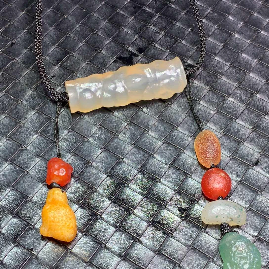 未镶嵌玛瑙/玉髓珠宝半成品