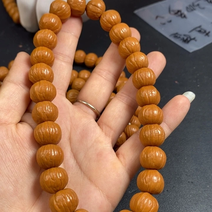 猴头核桃吊坠南瓜手持1415