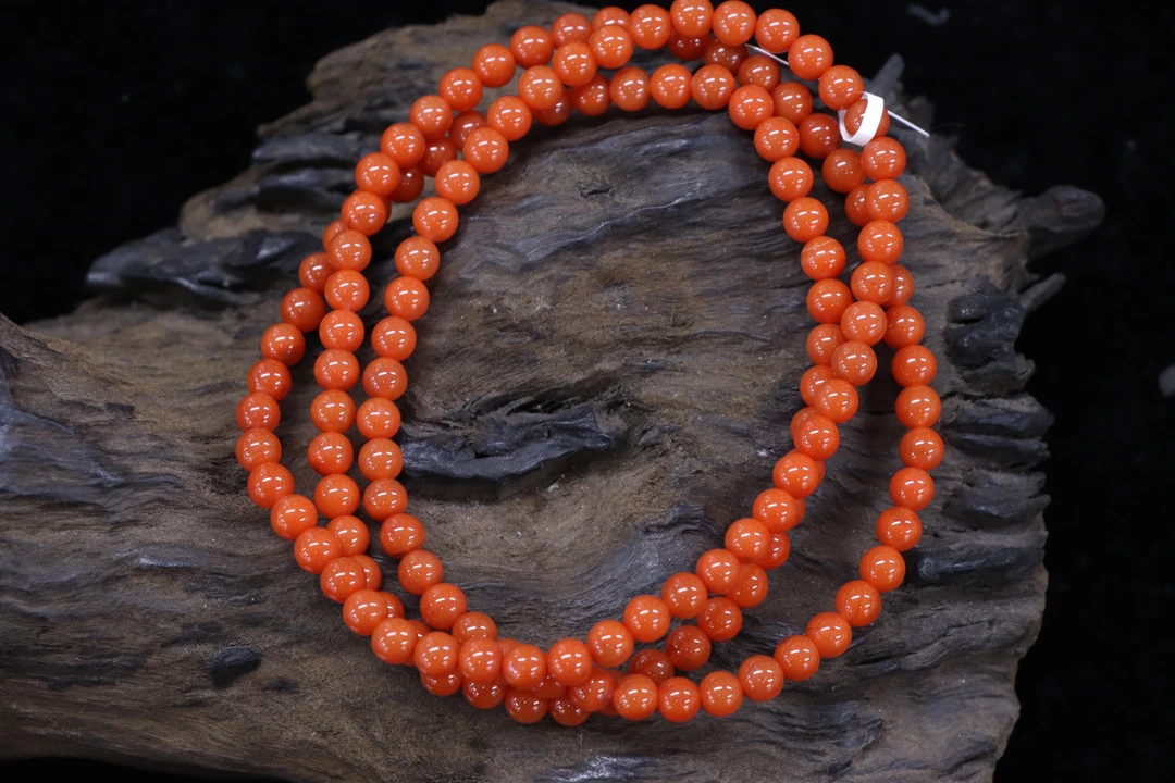 原矿无优化天然南红保山冷水河多圈5mm左右素圈