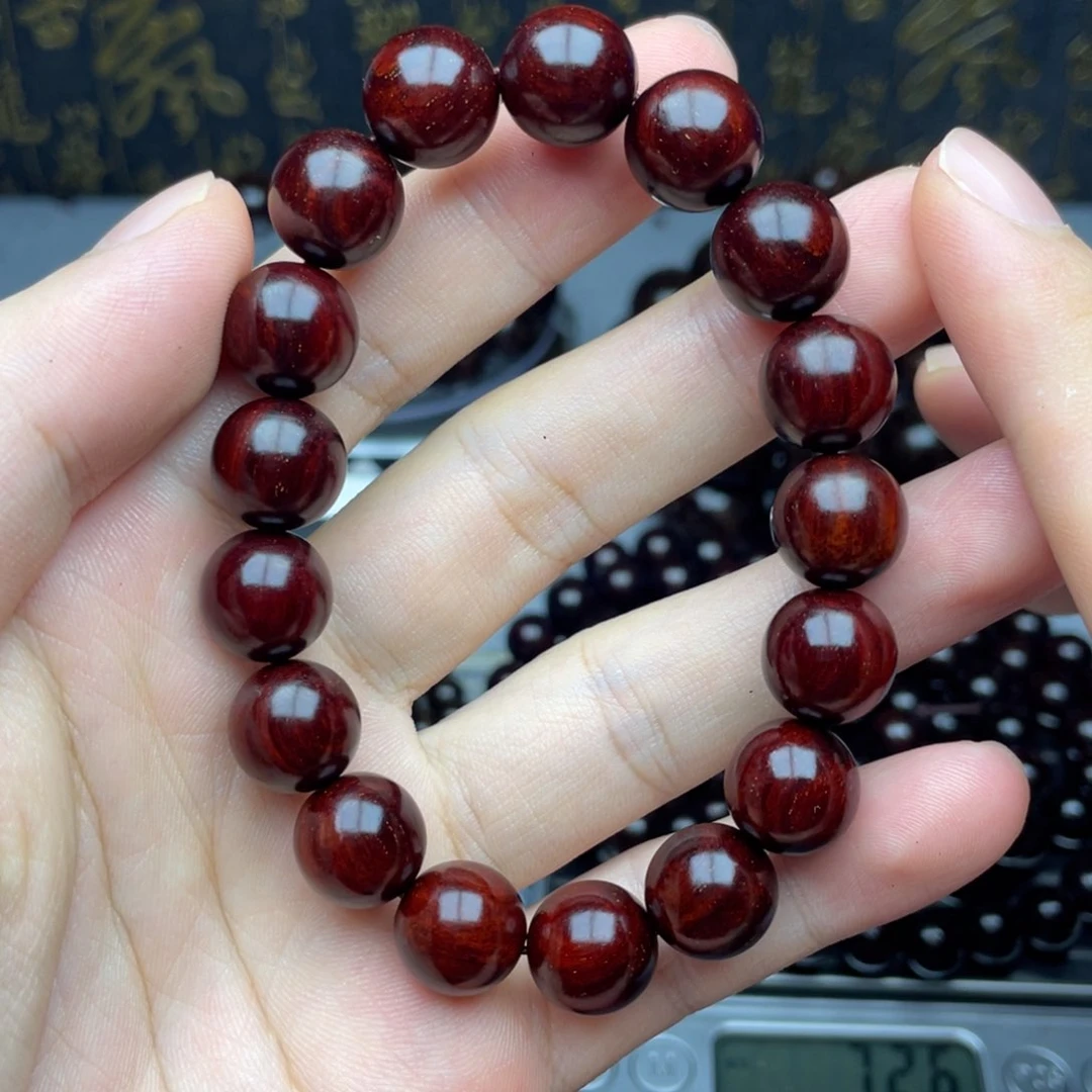 檀香紫檀（小叶紫檀）1.2 17颗 高油密泥料